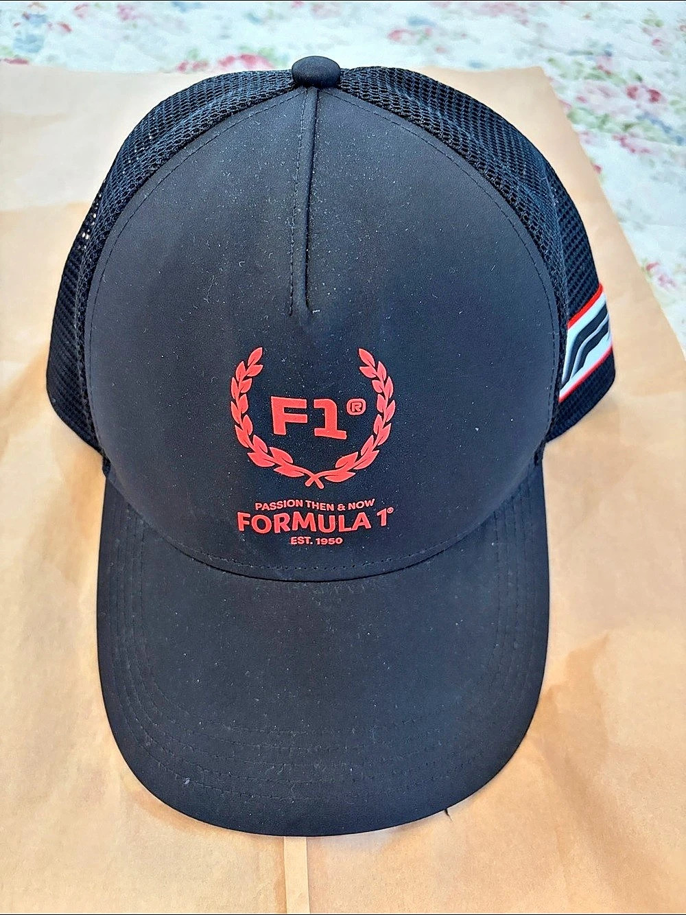 Puma Formula 1 Black & Red Trucker Hat